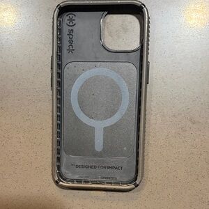 Speck Gray and Black iPhone Case